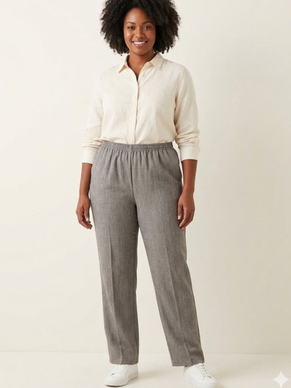 Alfred‎ Dunner Lightweight Pull-On Pants Size 14